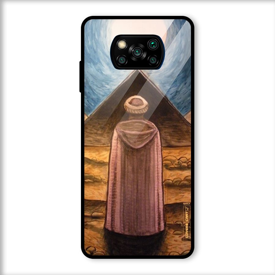 Alchemist Art Glass Back Case for Poco X3