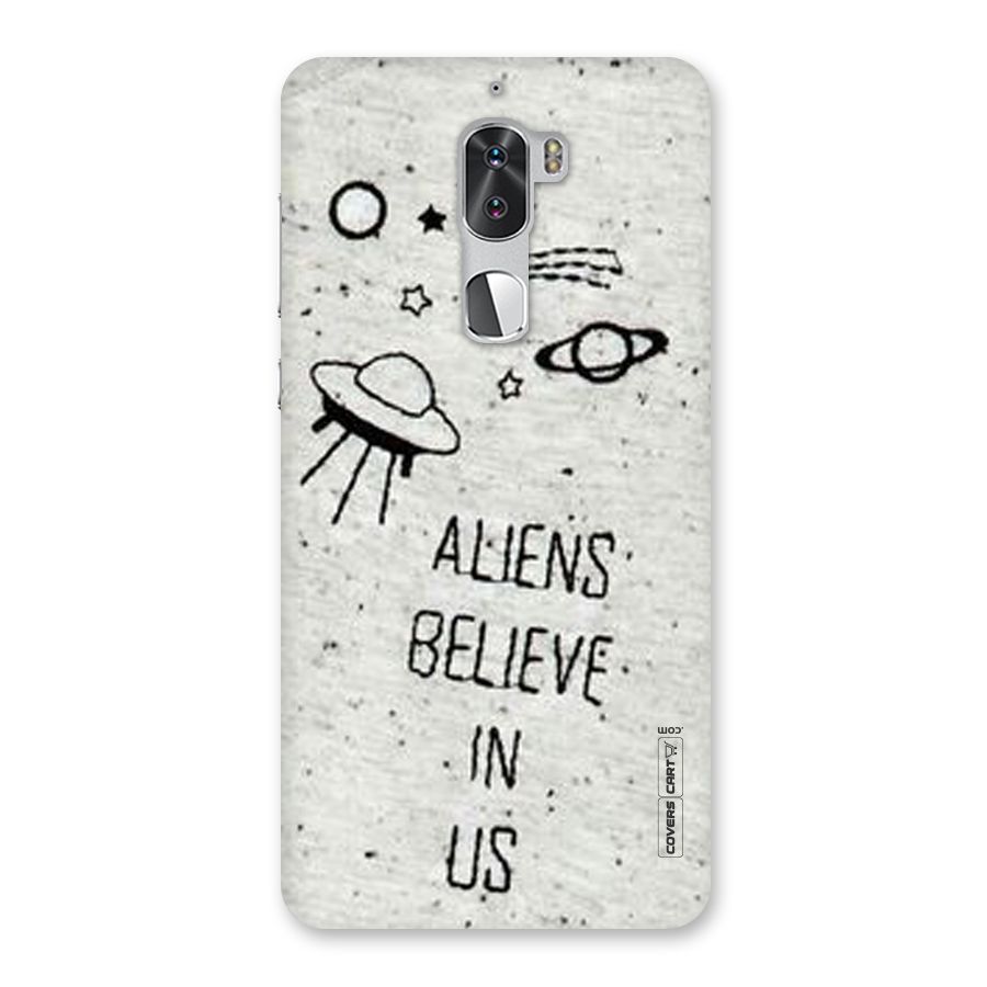 Aliens Believe In Us Back Case for Coolpad Cool 1