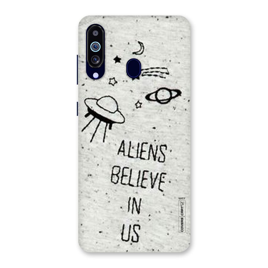 Aliens Believe In Us Back Case for Galaxy M40