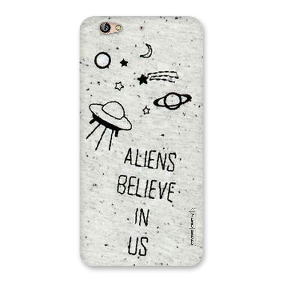 Aliens Believe In Us Back Case for Gionee S6
