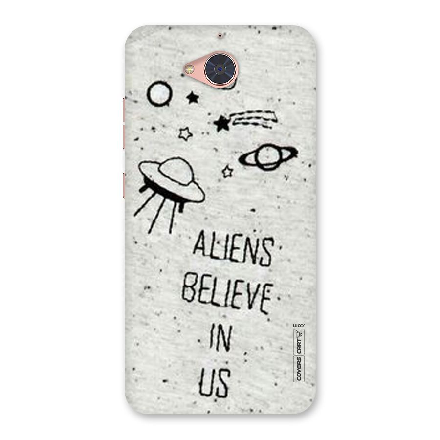 Aliens Believe In Us Back Case for Gionee S6 Pro