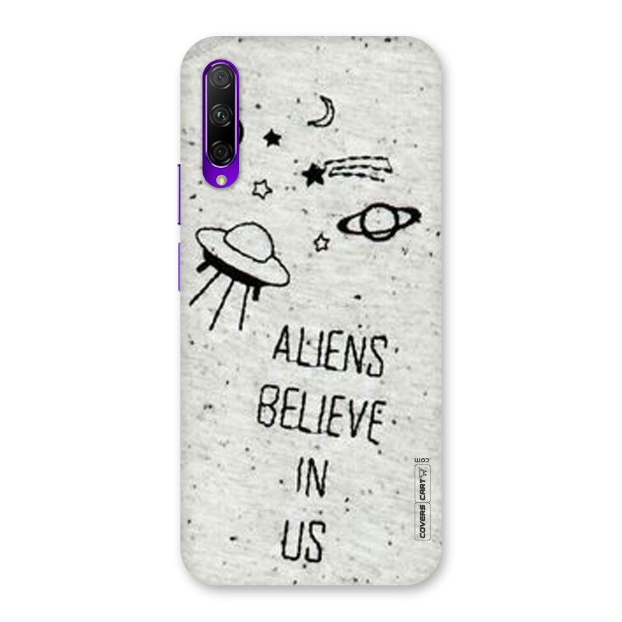 Aliens Believe In Us Back Case for Honor 9X Pro