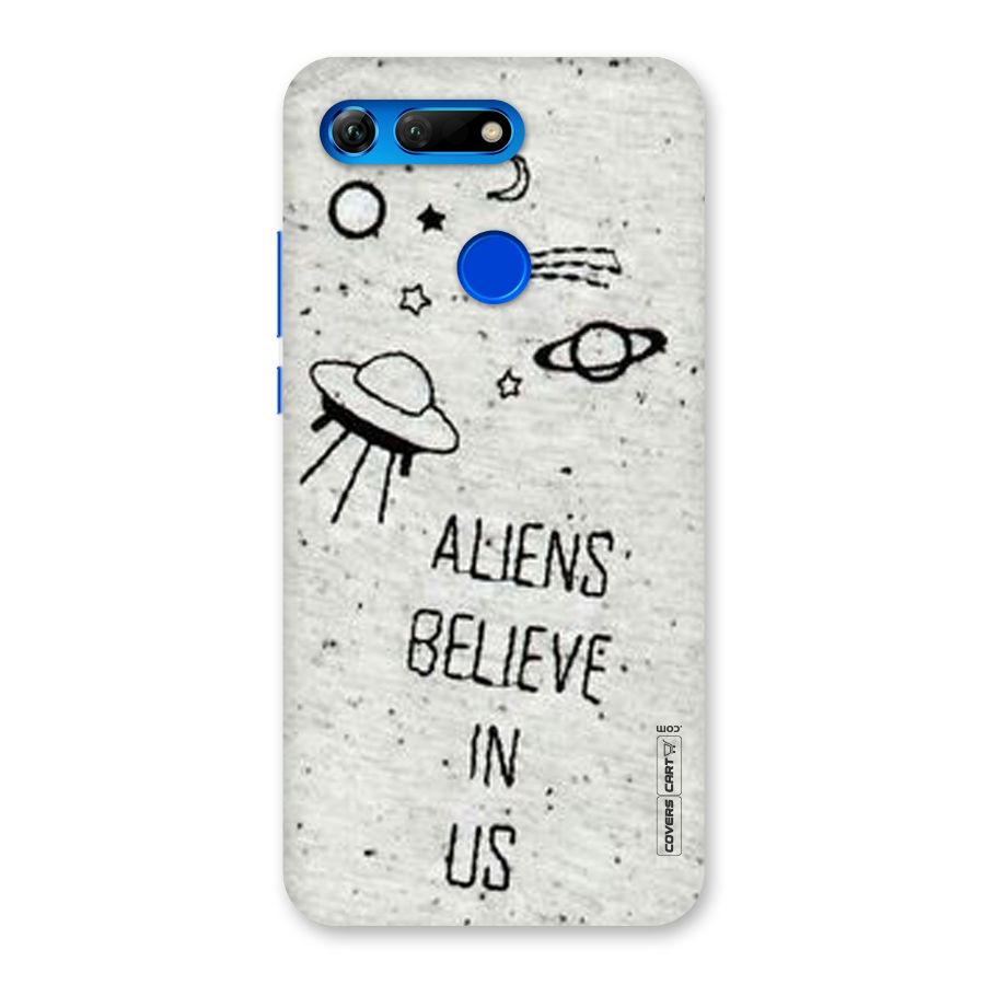 Aliens Believe In Us Back Case for Honor View 20