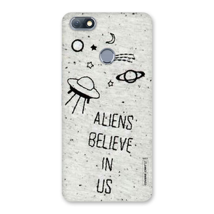 Aliens Believe In Us Back Case for Infinix Note 5
