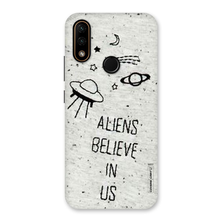 Aliens Believe In Us Back Case for Lenovo A6 Note