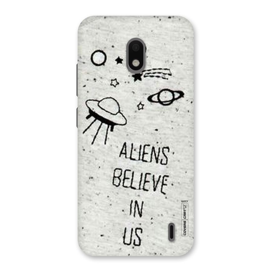 Aliens Believe In Us Back Case for Nokia 2.2