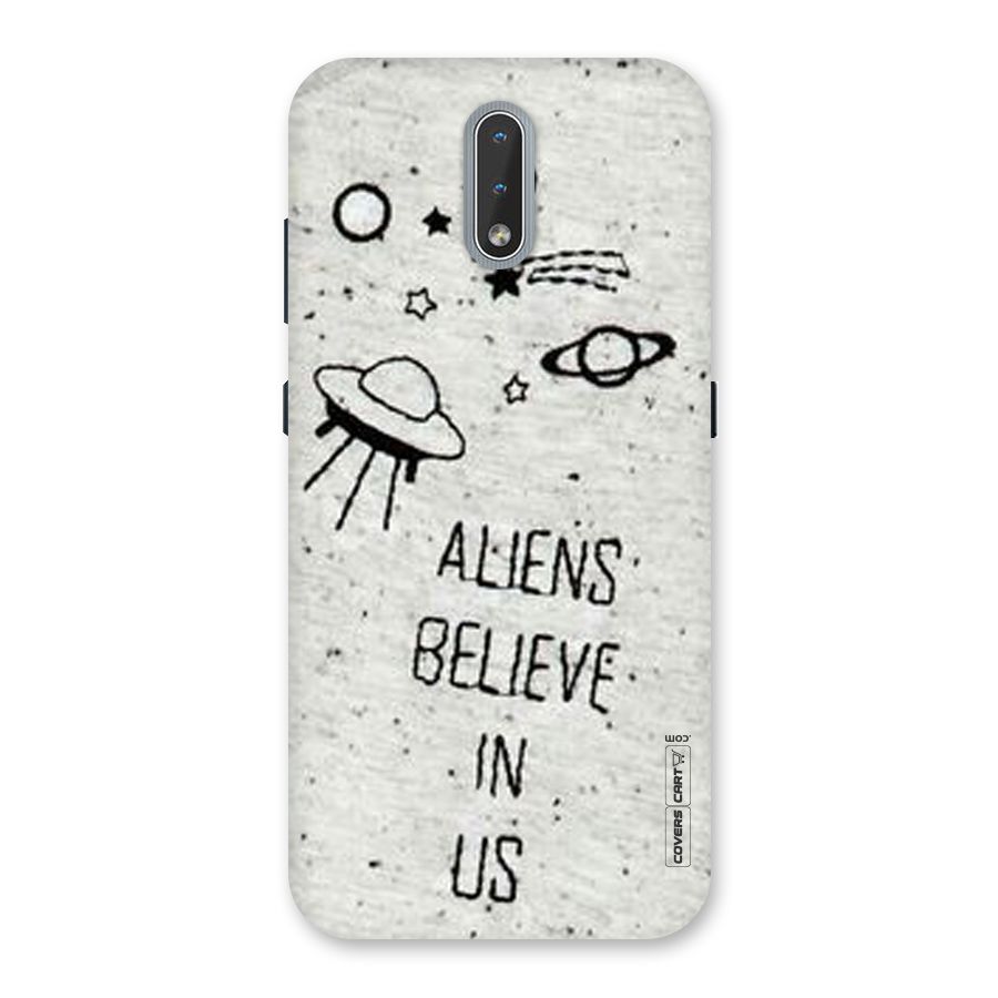 Aliens Believe In Us Back Case for Nokia 2.3