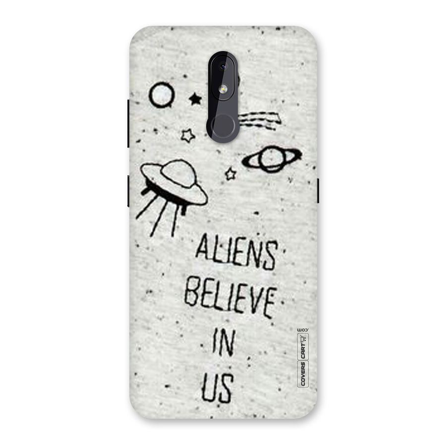 Aliens Believe In Us Back Case for Nokia 3.2