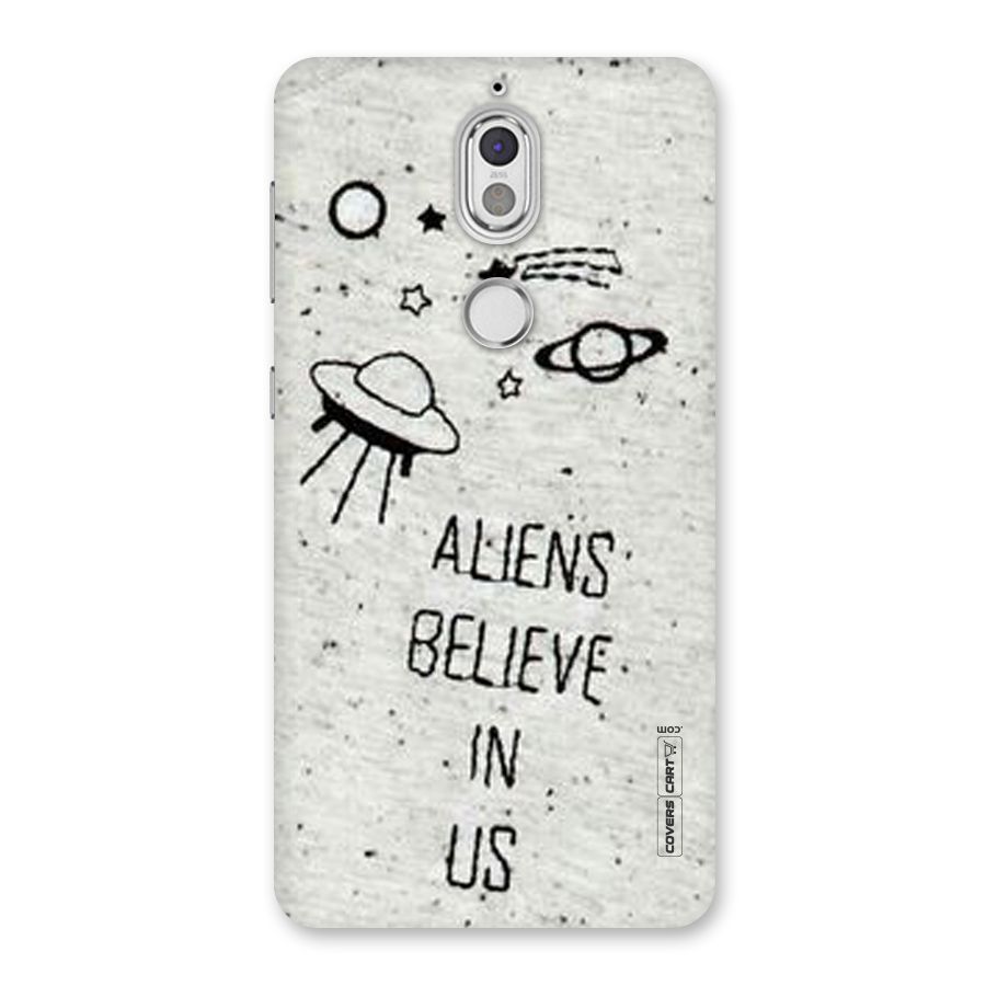 Aliens Believe In Us Back Case for Nokia 7