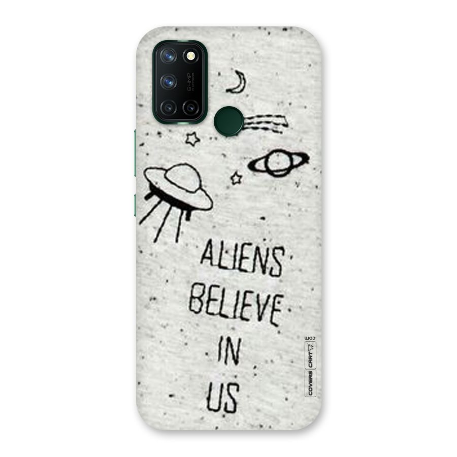 Aliens Believe In Us Back Case for Realme 7i