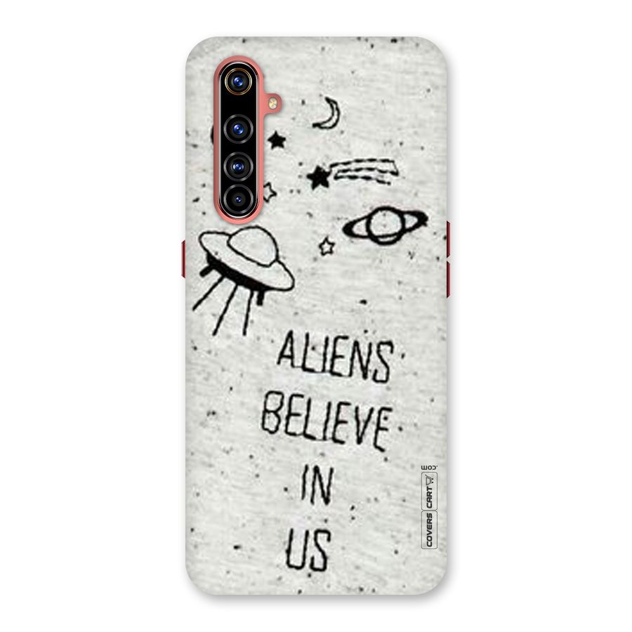 Aliens Believe In Us Back Case for Realme X50 Pro
