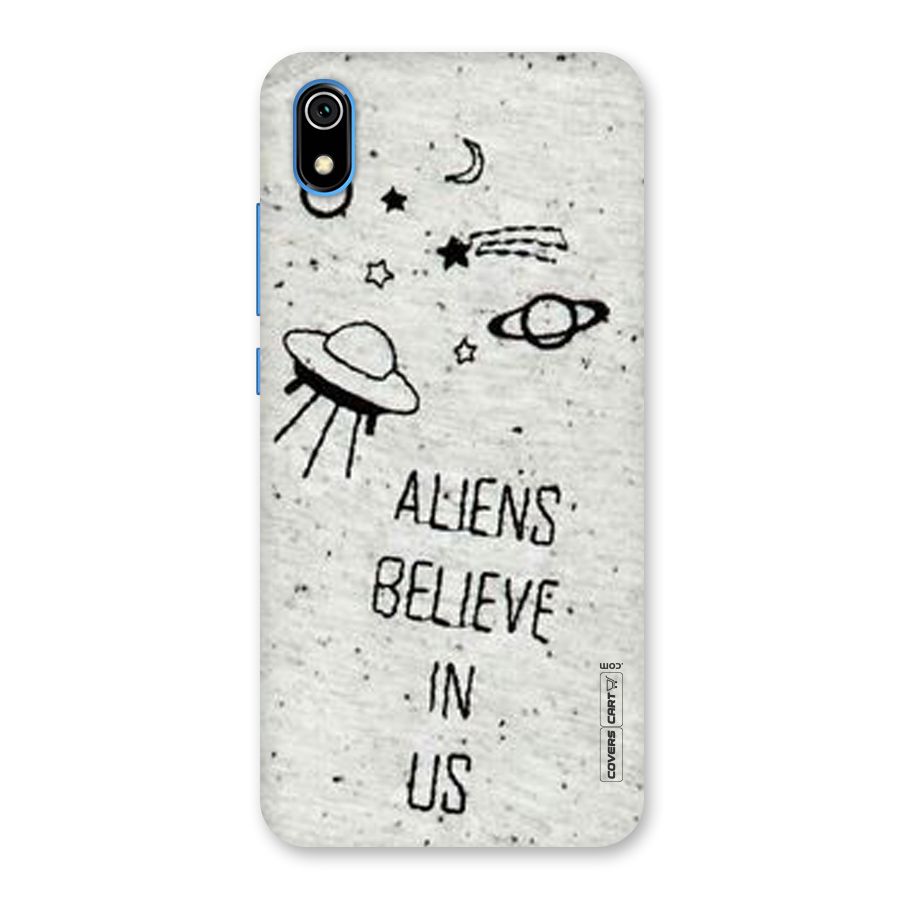 Aliens Believe In Us Back Case for Redmi 7A