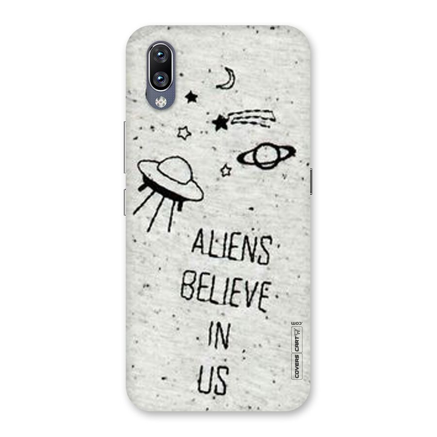 Aliens Believe In Us Back Case for Vivo NEX
