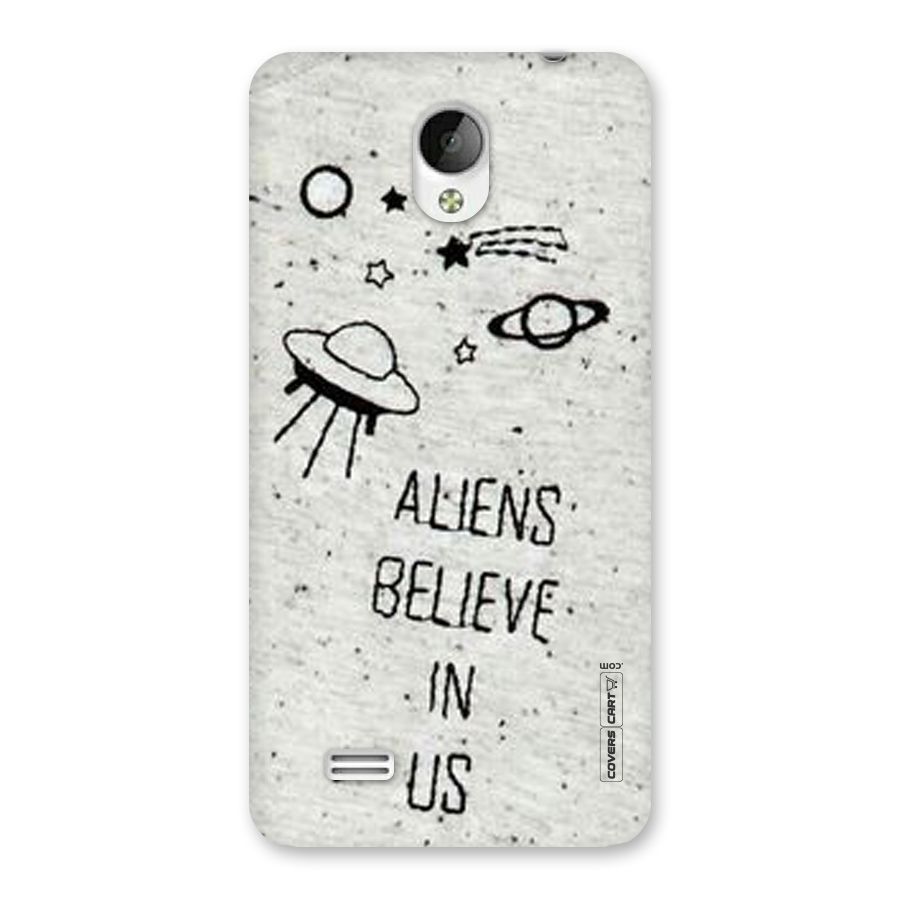 Aliens Believe In Us Back Case for Vivo Y21