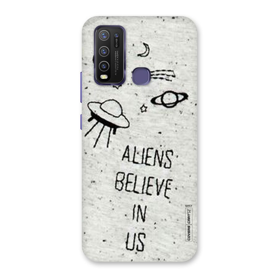 Aliens Believe In Us Back Case for Vivo Y50