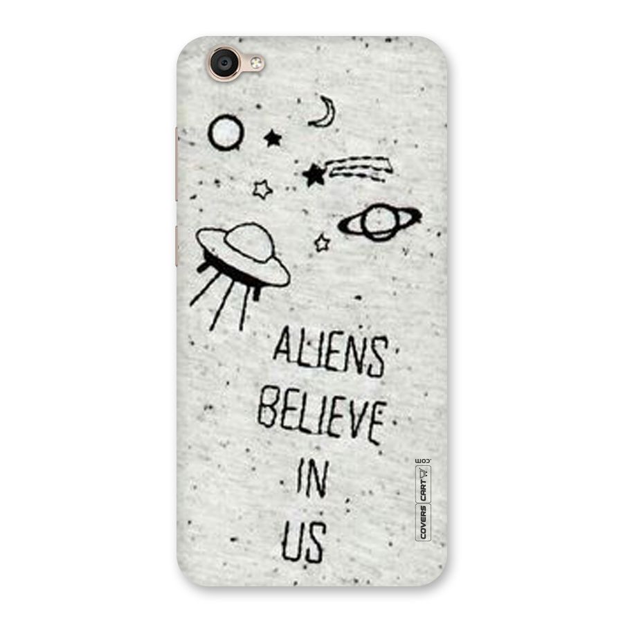 Aliens Believe In Us Back Case for Vivo Y55s