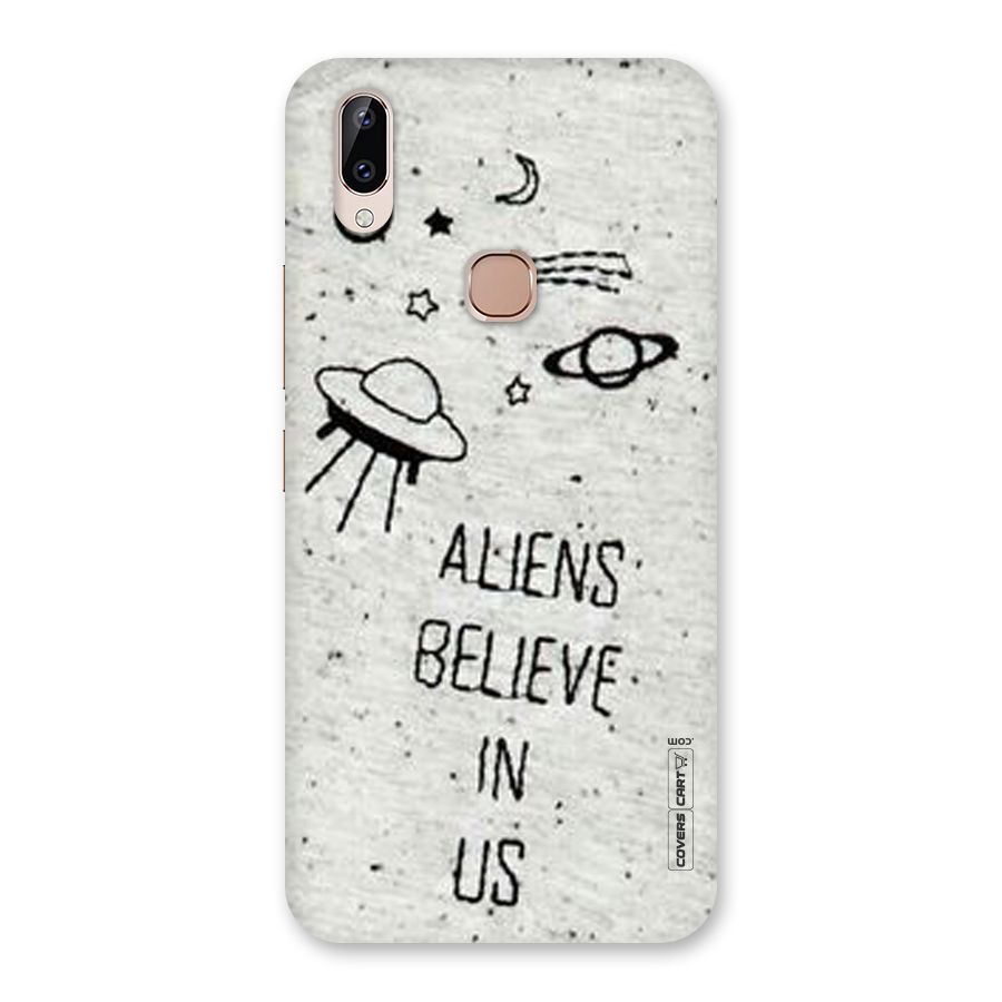 Aliens Believe In Us Back Case for Vivo Y83 Pro