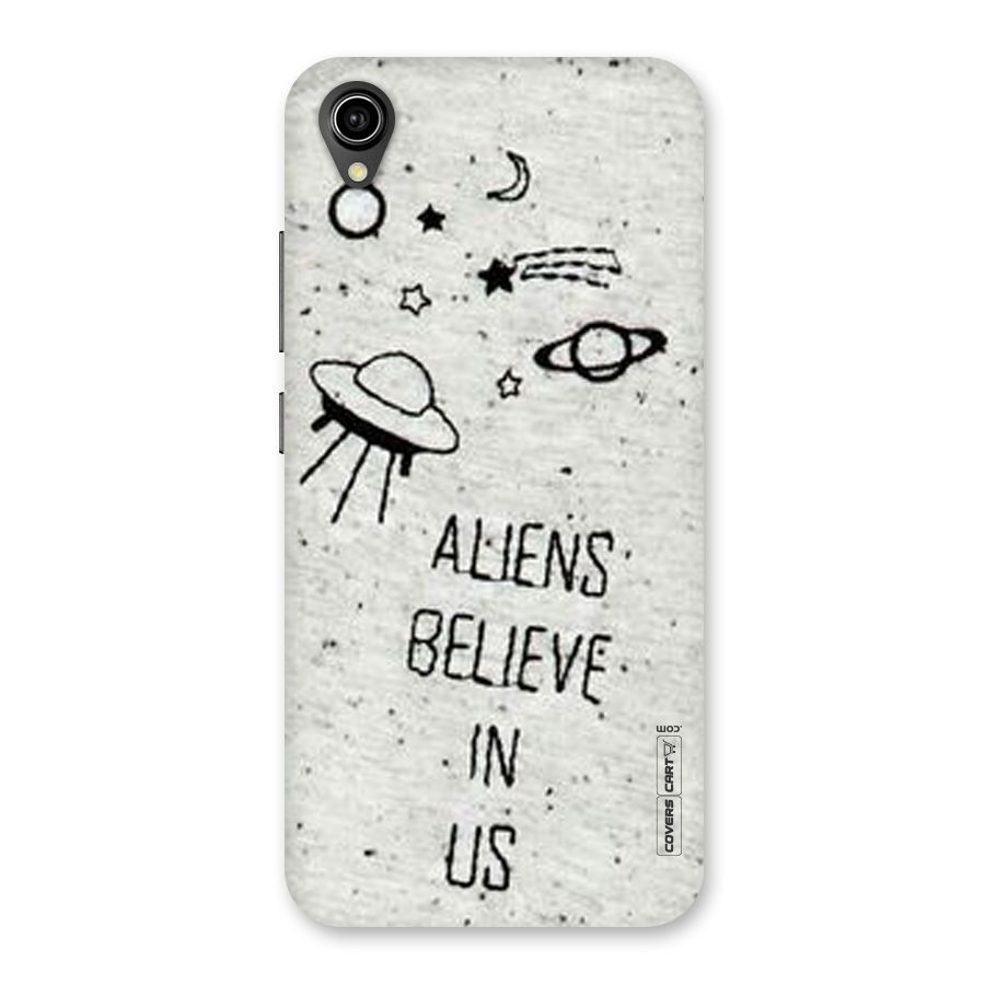 Aliens Believe In Us Back Case for Vivo Y90