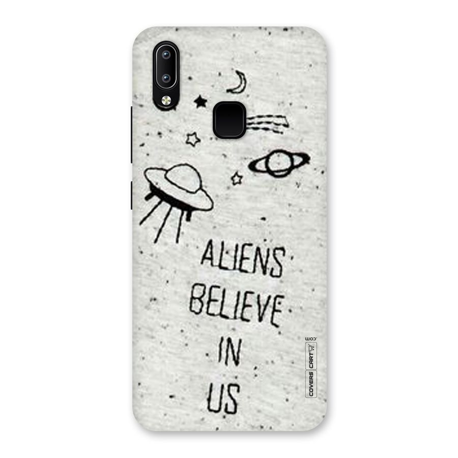 Aliens Believe In Us Back Case for Vivo Y93