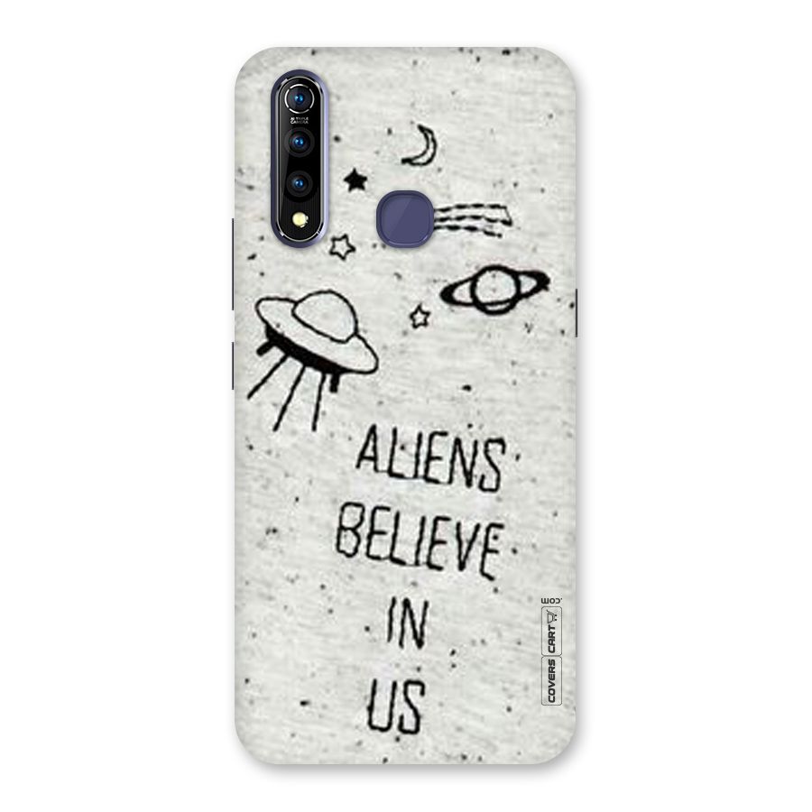 Aliens Believe In Us Back Case for Vivo Z1 Pro