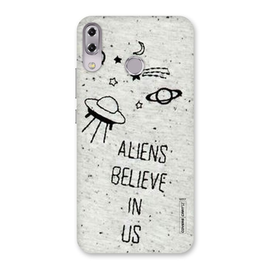 Aliens Believe In Us Back Case for Zenfone 5Z
