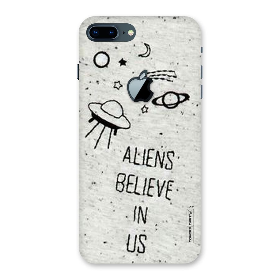 Aliens Believe In Us Back Case for iPhone 7 Plus Apple Cut