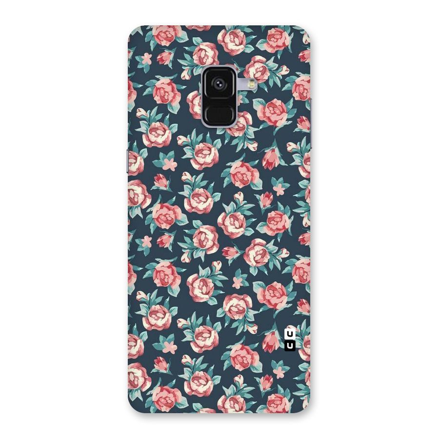 All Art Bloom Back Case for Galaxy A8 Plus