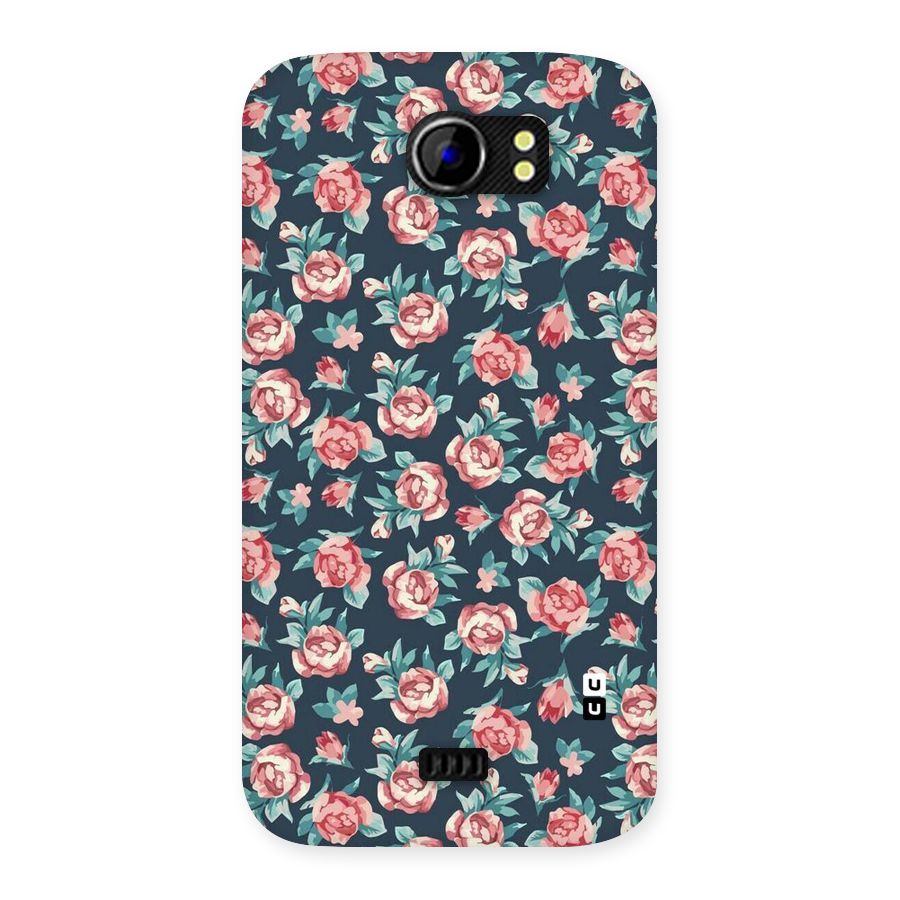 All Art Bloom Back Case for Micromax Canvas 2 A110