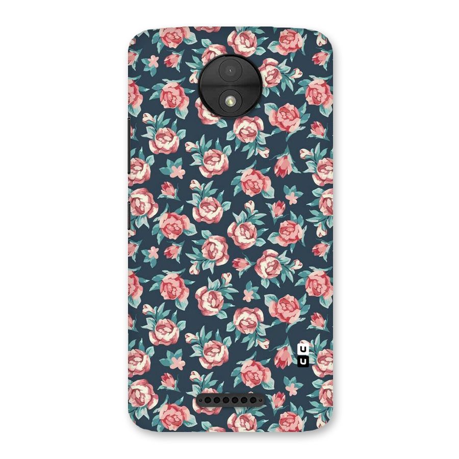 All Art Bloom Back Case for Moto C