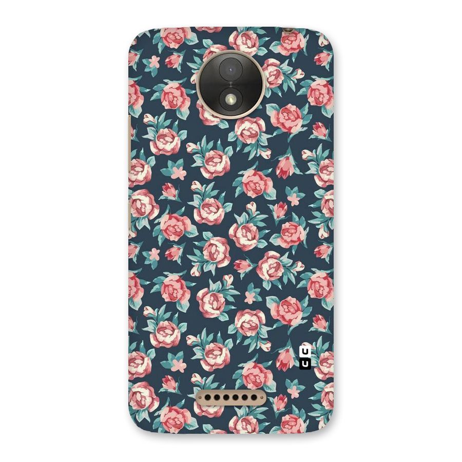 All Art Bloom Back Case for Moto C Plus