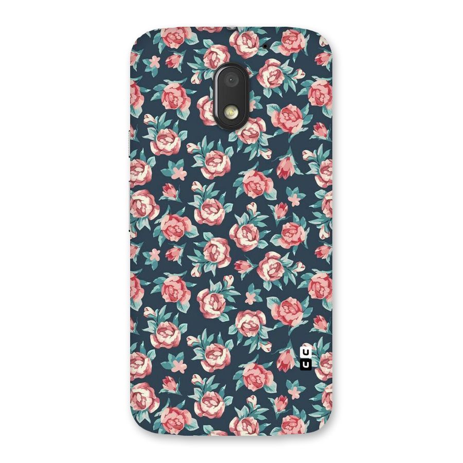 All Art Bloom Back Case for Moto E3 Power
