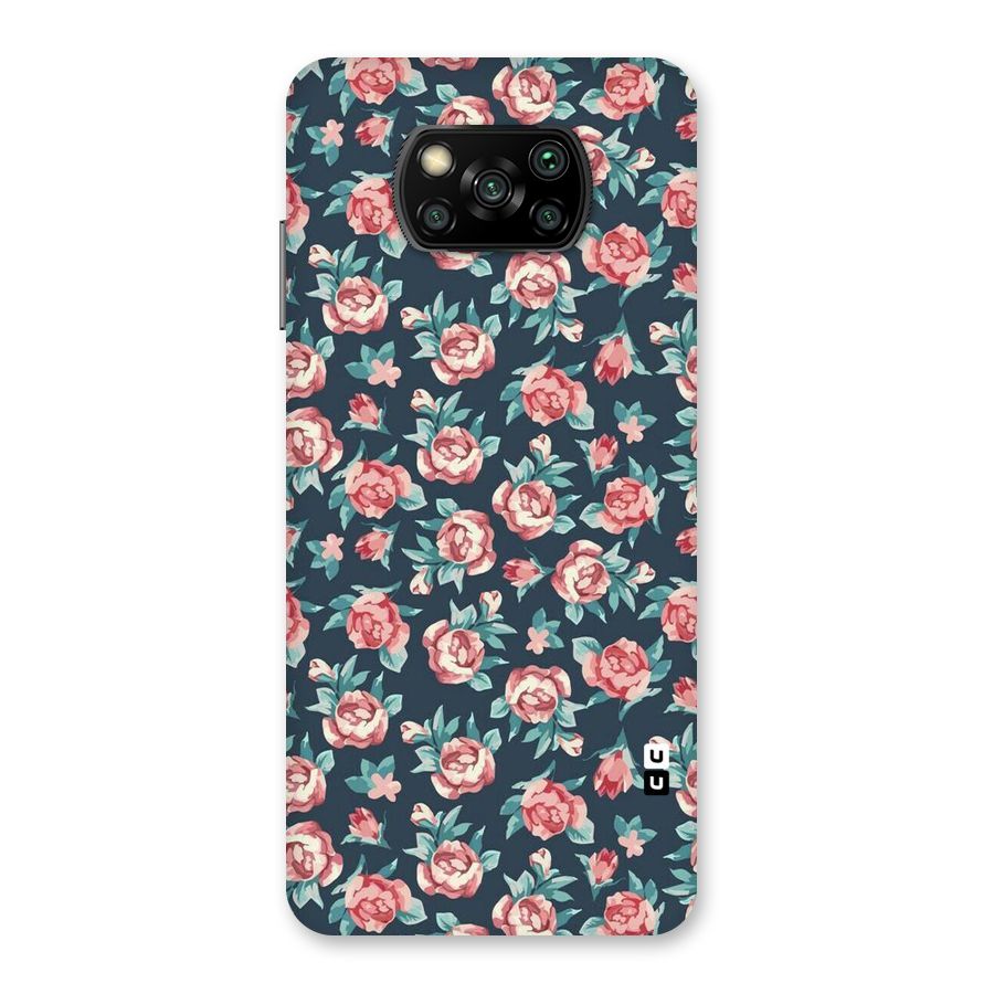 All Art Bloom Back Case for Poco X3