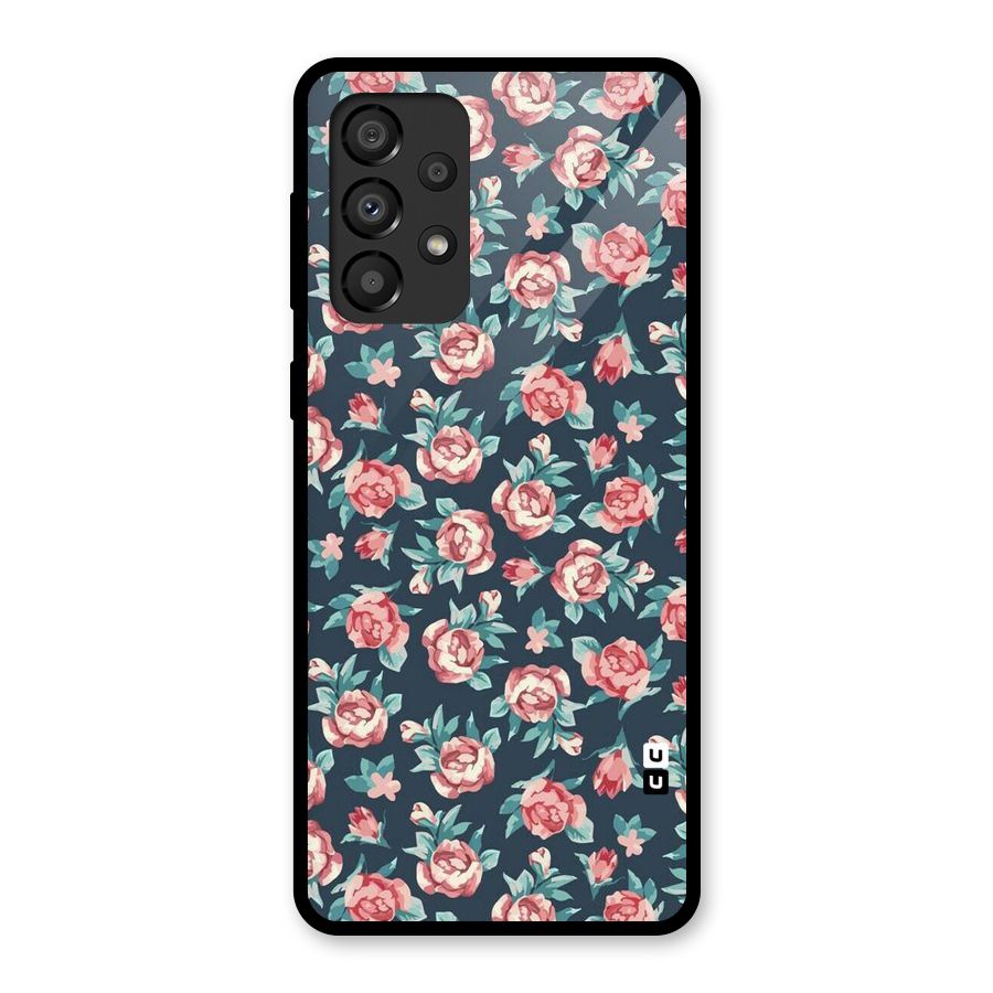 All Art Bloom Glass Back Case for Galaxy A33 5G
