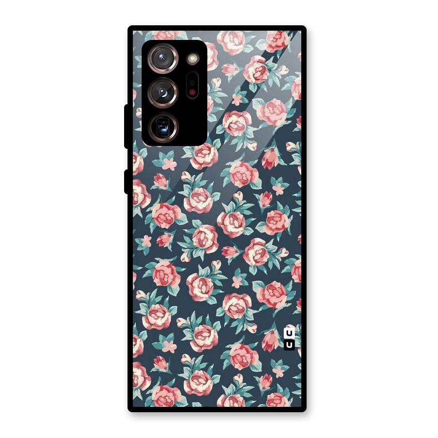 All Art Bloom Glass Back Case for Galaxy Note 20 Ultra