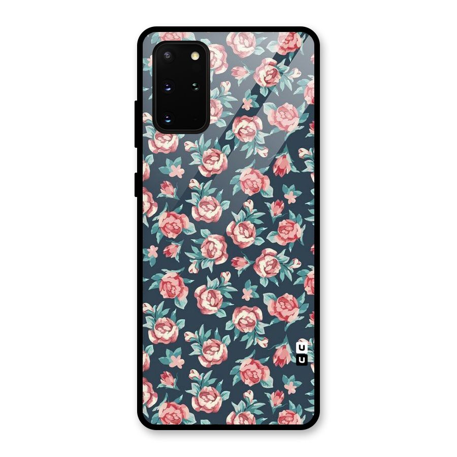 All Art Bloom Glass Back Case for Galaxy S20 Plus