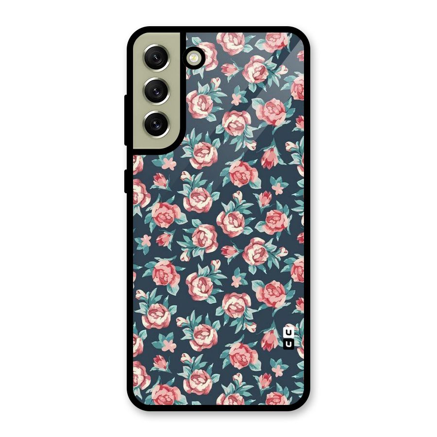All Art Bloom Glass Back Case for Galaxy S21 FE 5G
