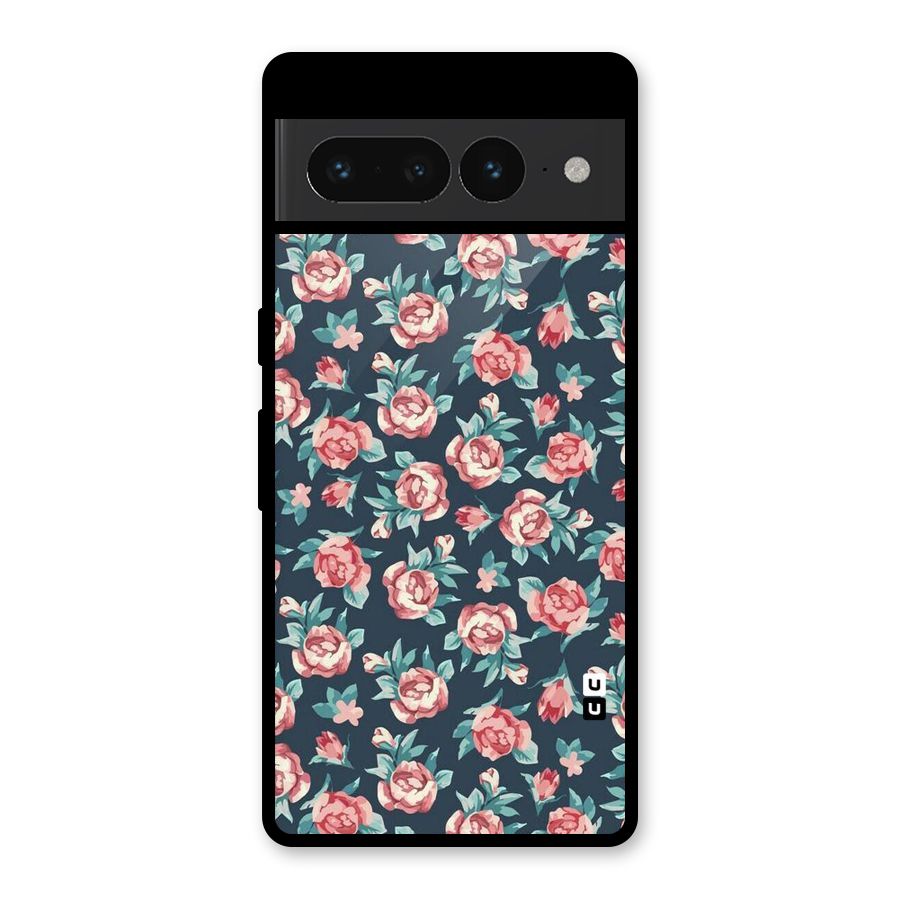All Art Bloom Glass Back Case for Google Pixel 7 Pro