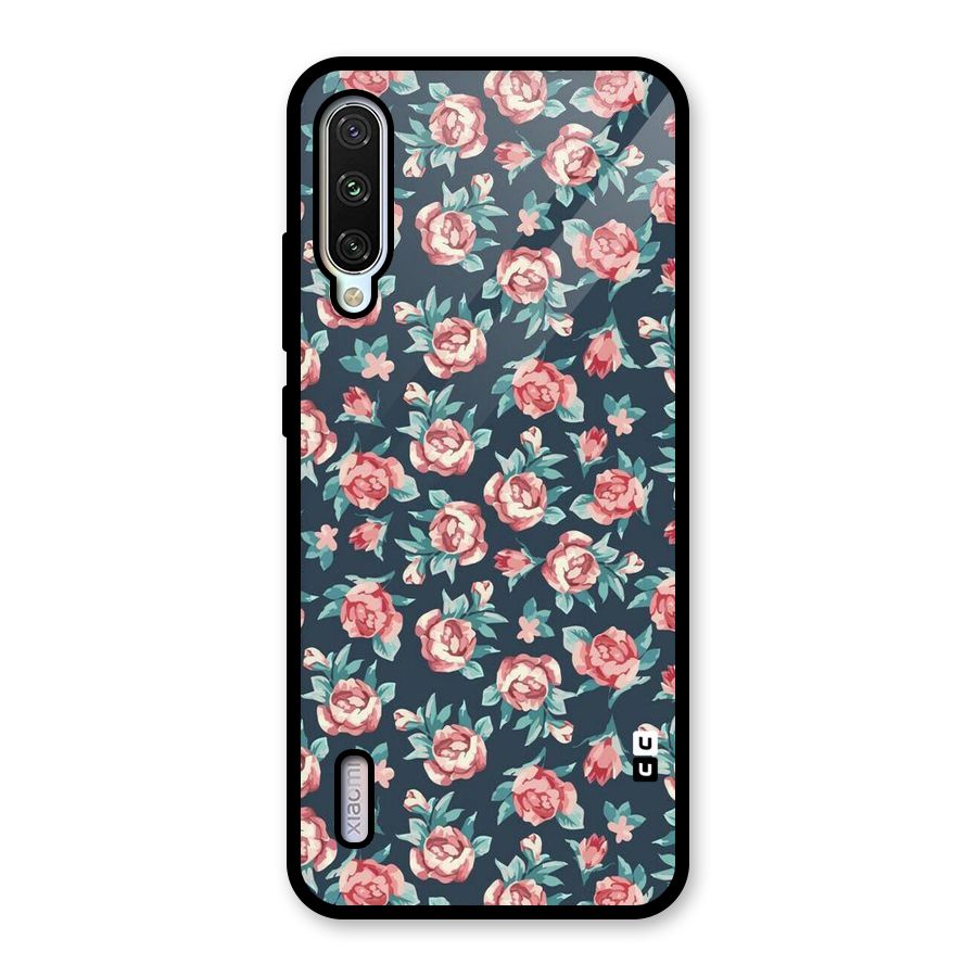 All Art Bloom Glass Back Case for Mi A3