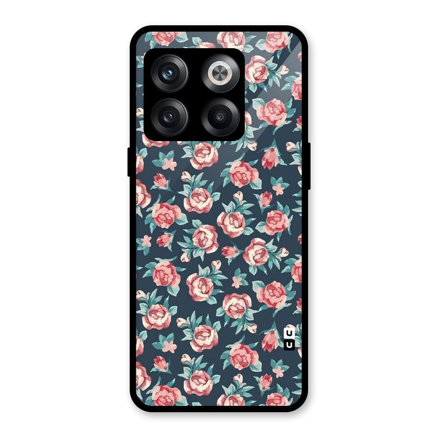 All Art Bloom Glass Back Case for OnePlus 10T
