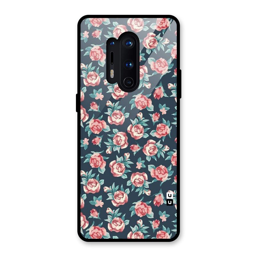 All Art Bloom Glass Back Case for OnePlus 8 Pro