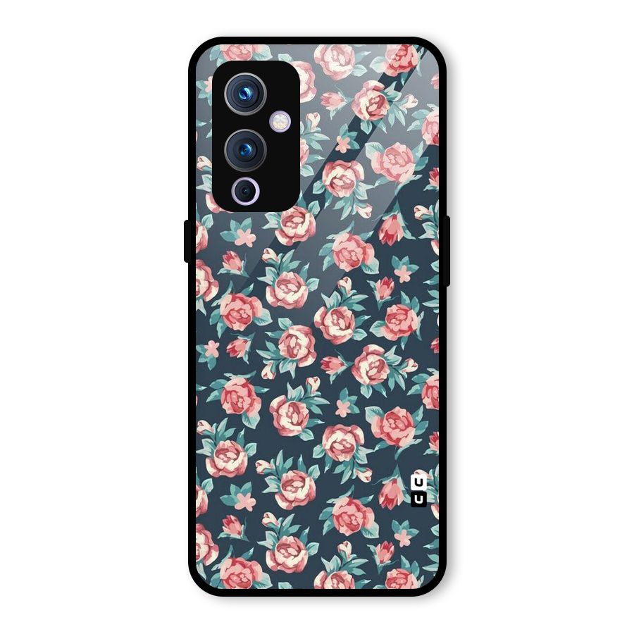 All Art Bloom Glass Back Case for OnePlus 9