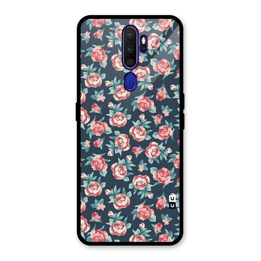 All Art Bloom Glass Back Case for Oppo A9 (2020)