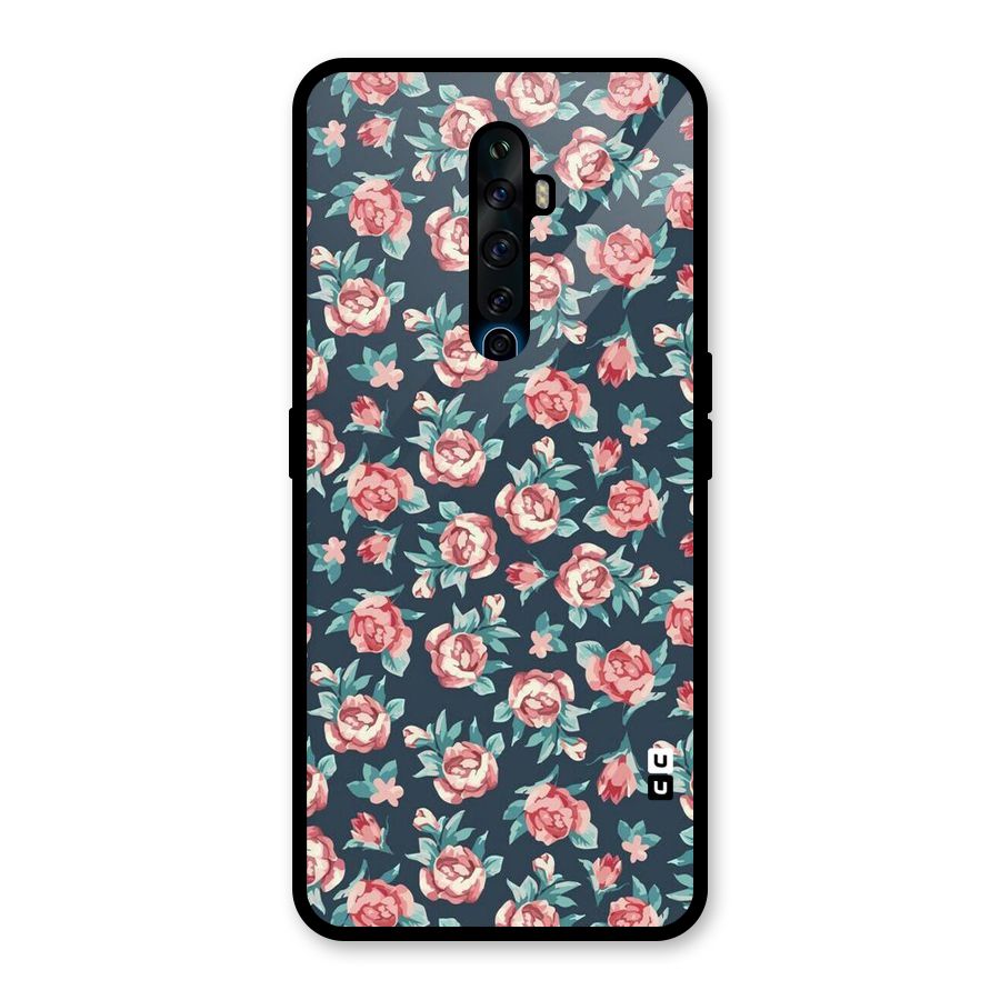All Art Bloom Glass Back Case for Oppo Reno2 Z