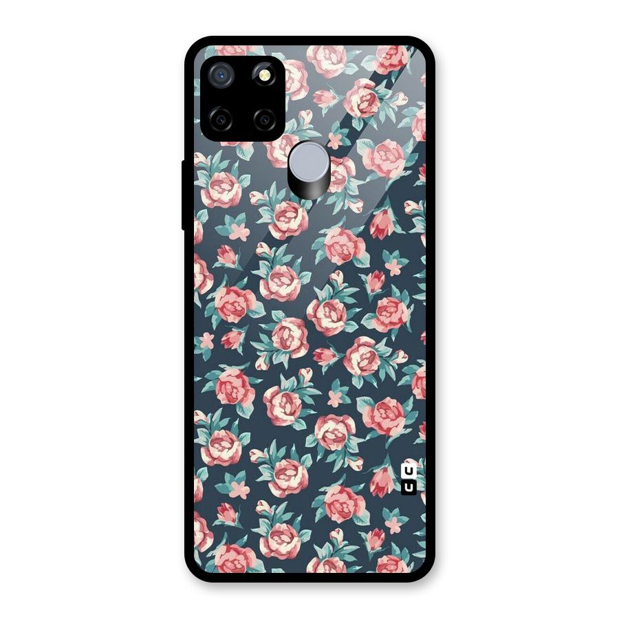 All Art Bloom Glass Back Case for Realme C12
