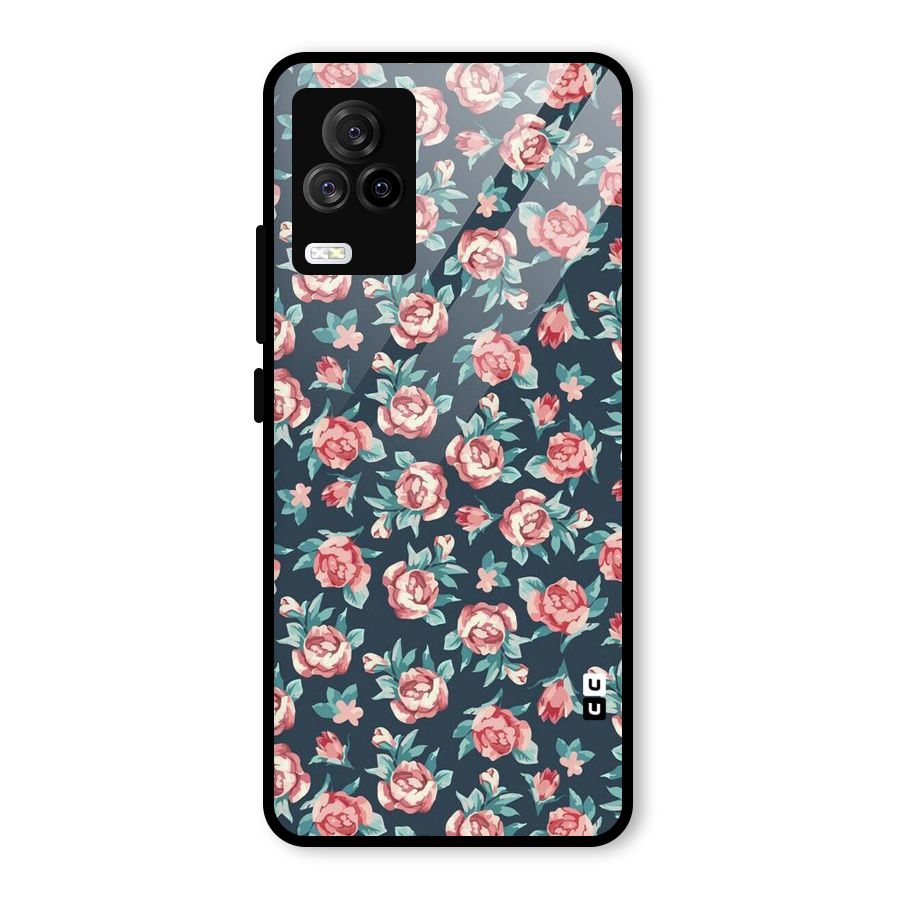 All Art Bloom Glass Back Case for Vivo iQOO 7 Legend 5G