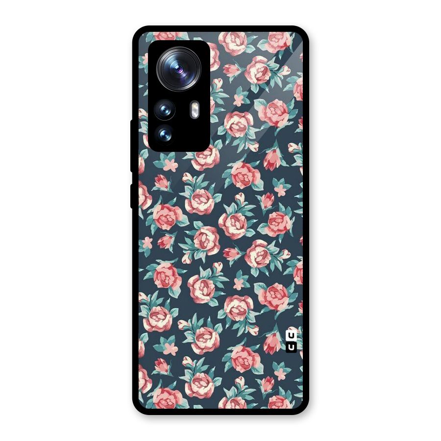 All Art Bloom Glass Back Case for Xiaomi 12 Pro