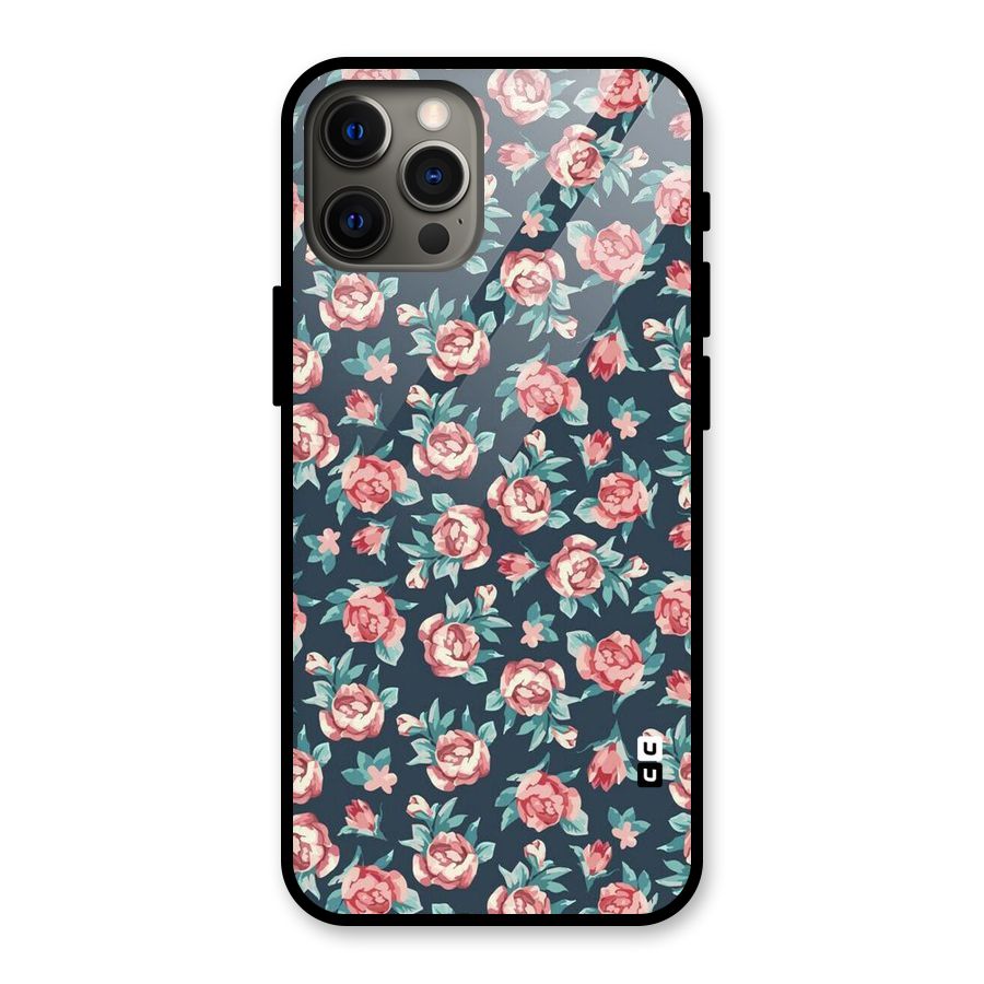 All Art Bloom Glass Back Case for iPhone 12 Pro Max