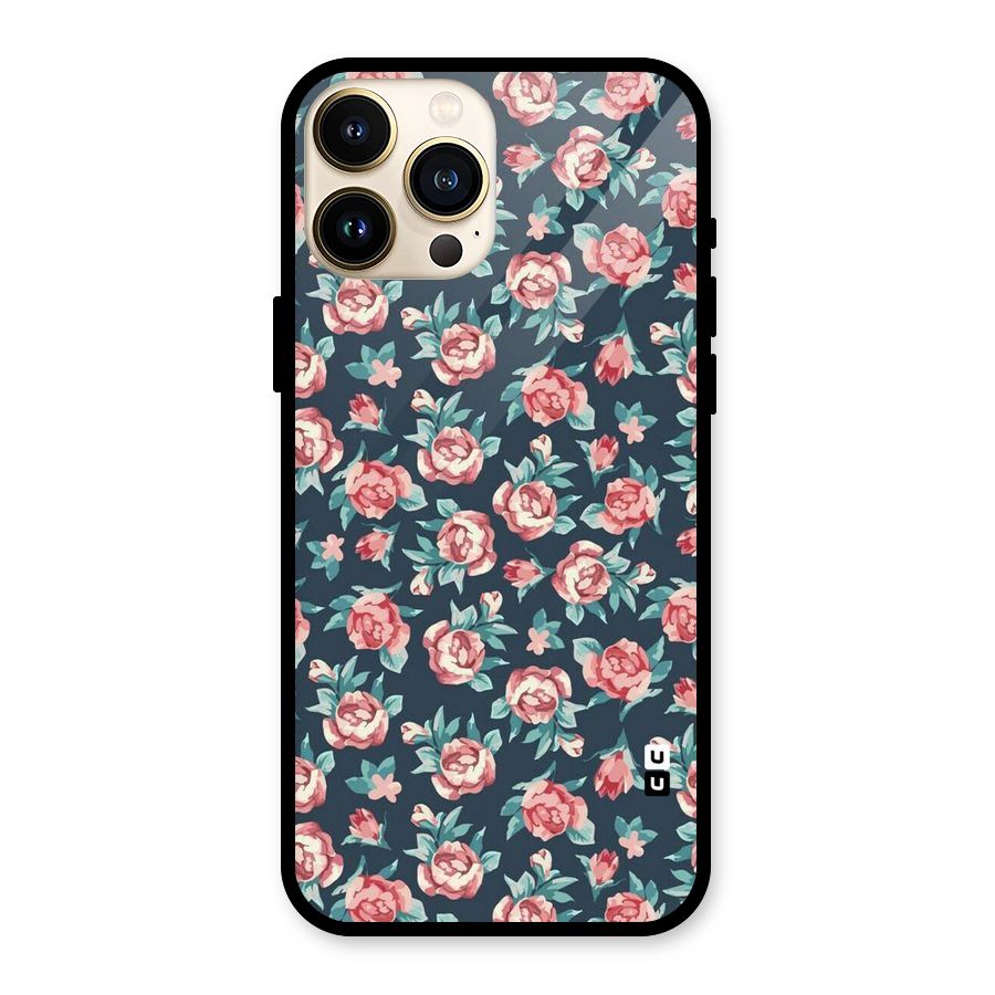 All Art Bloom Glass Back Case for iPhone 13 Pro Max