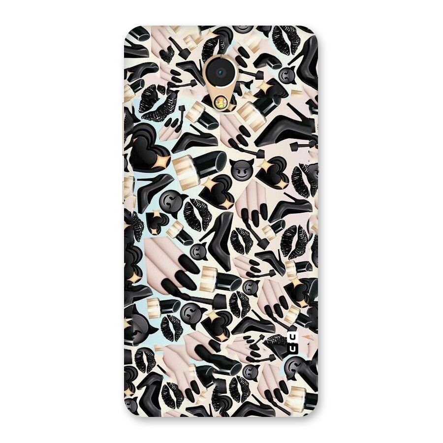 All Black Love Back Case for Lenovo P2
