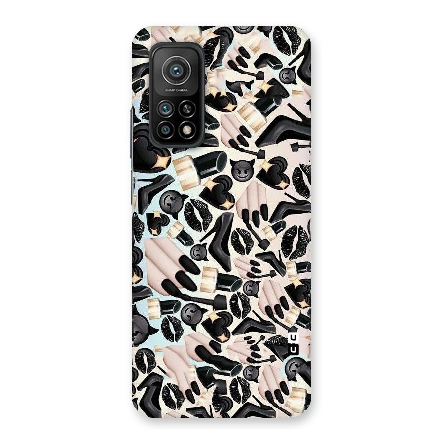 All Black Love Back Case for Mi 10T 5G